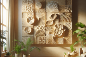 Paneles de fibra de coco: Naturaleza en tus paredes