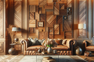 Paneles de madera maciza: Elegancia atemporal en tu hogar